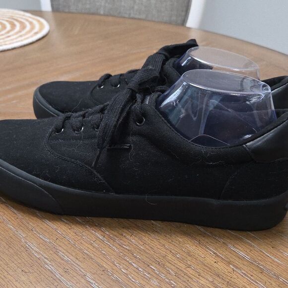Lugz Lear Canvas Black Sneakers Mens Size 11 - Picture 5 of 10